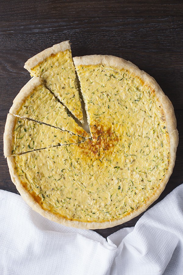 Low Carb Chicken and Zucchini Breakfast Quiche