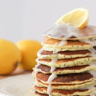 Lemon Poppy Seed Pancakes