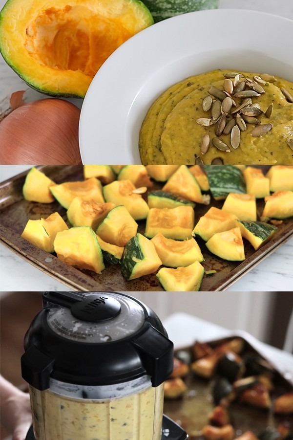 Low Carb Japanese Pumpkin Soup step by step