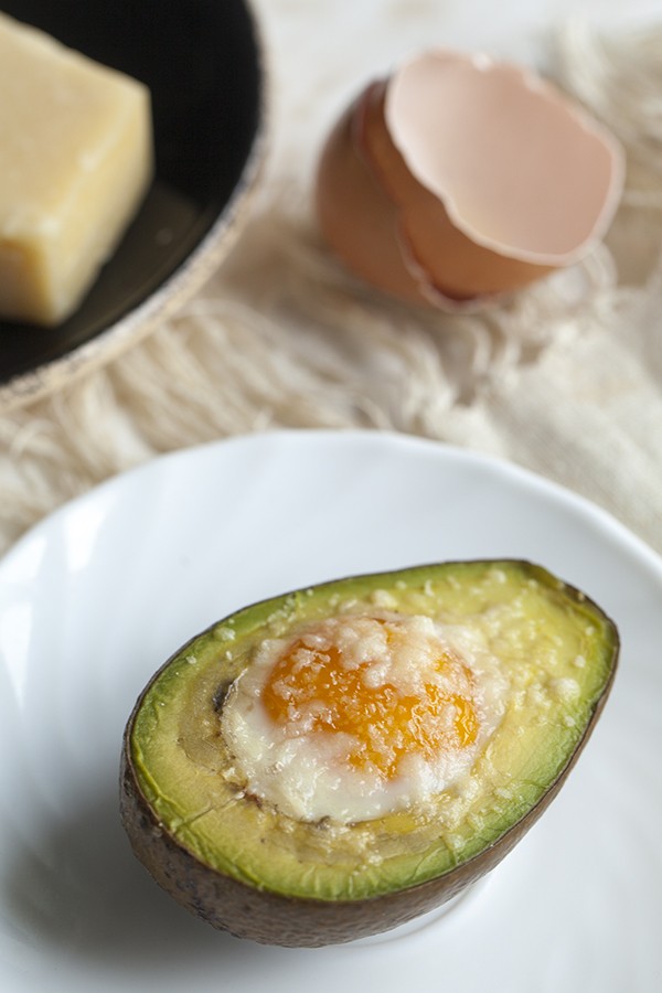 Low Carb Avocado Toad in the Hole