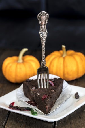 Keto Halloween Mud Pie