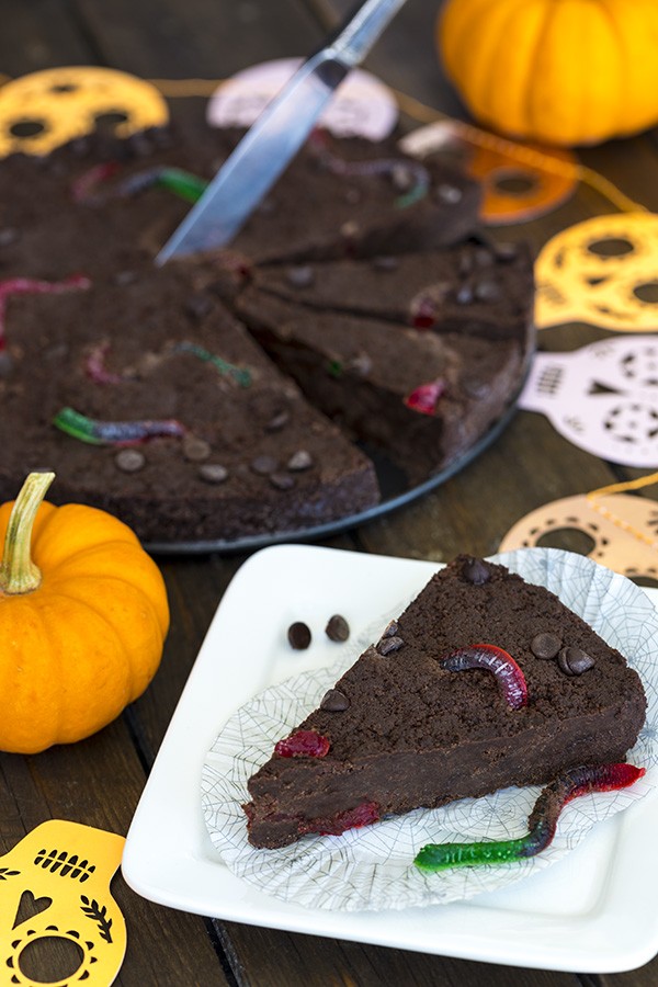 Low Carb Halloween Mud Pie