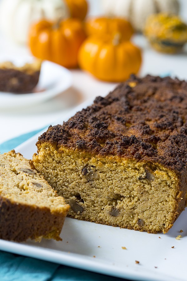 Keto Pumpkin Spice Walnut Bread