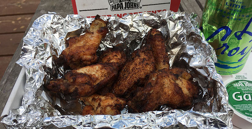 Low Carb Papa Johns Unsauced Wings
