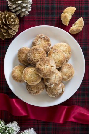 Keto Chewy Ginger Cookies