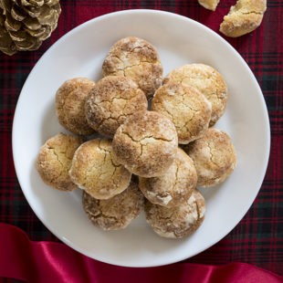 Keto Chewy Ginger Cookies