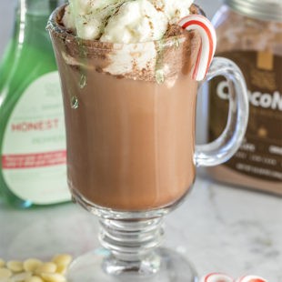 Keto White Chocolate Peppermint Mocha