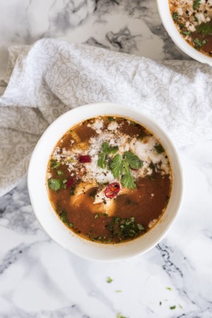 Keto Chicken Enchilada Soup