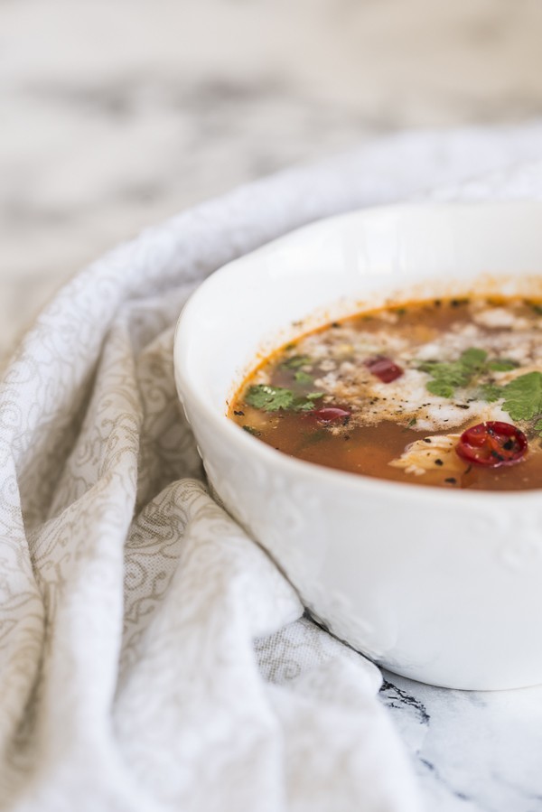 Keto Chicken Enchilada Soup