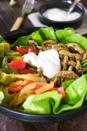 Keto Easy Steak Fajita