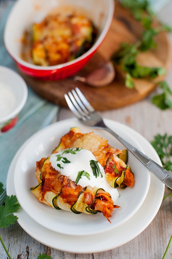 Keto Authentic Chicken Enchiladas