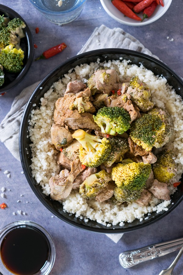 Keto Beef and Broccoli Crockpot