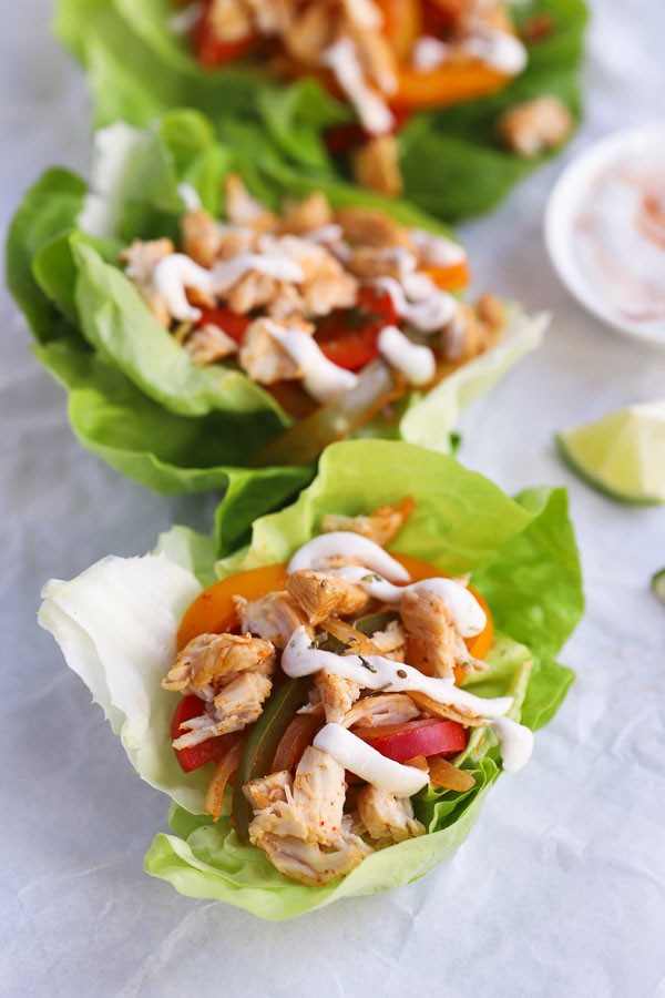 Low Carb Chicken Fajita Crockpot Recipe