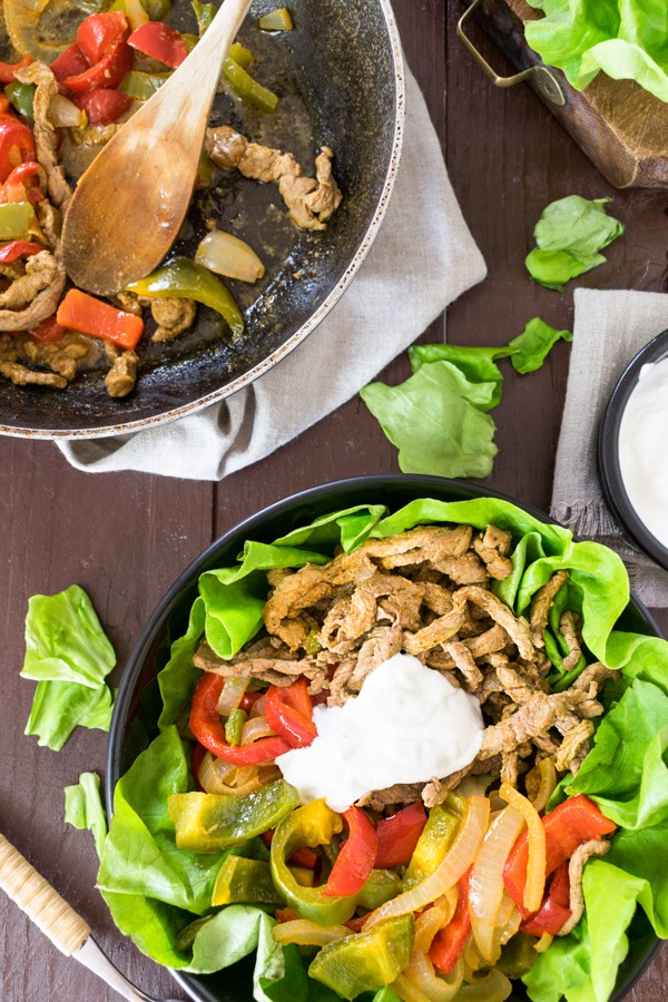 Keto Easy Steak Fajita Recipe