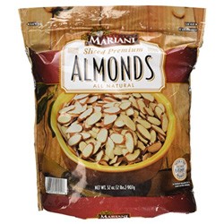 sliced almonds