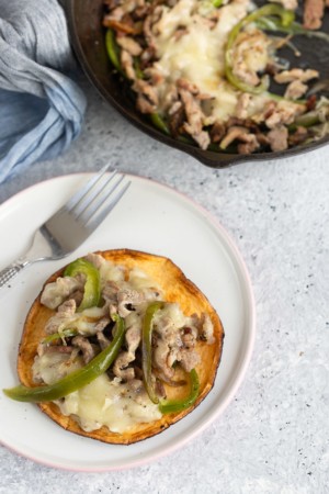Keto Authentic Philly Cheese Steak