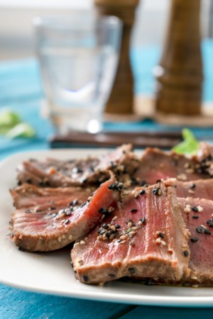 Keto Seared Tuna Steak