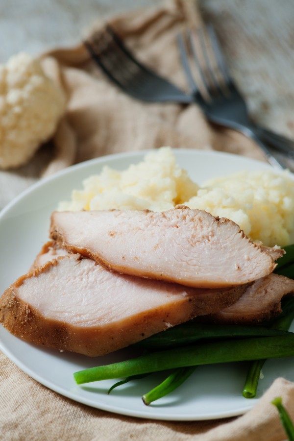 Low Carb Maple Roasted Turkey breast