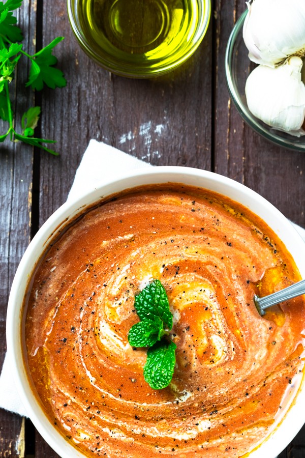 Low Carb Roasted Tomato Soup1