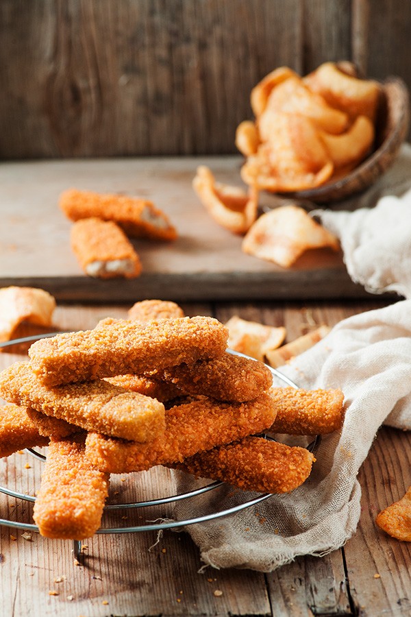 Keto Crispy Baked Fish Sticks