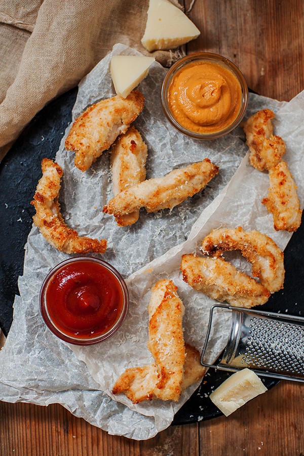 Keto Parmesan Chicken Tenders