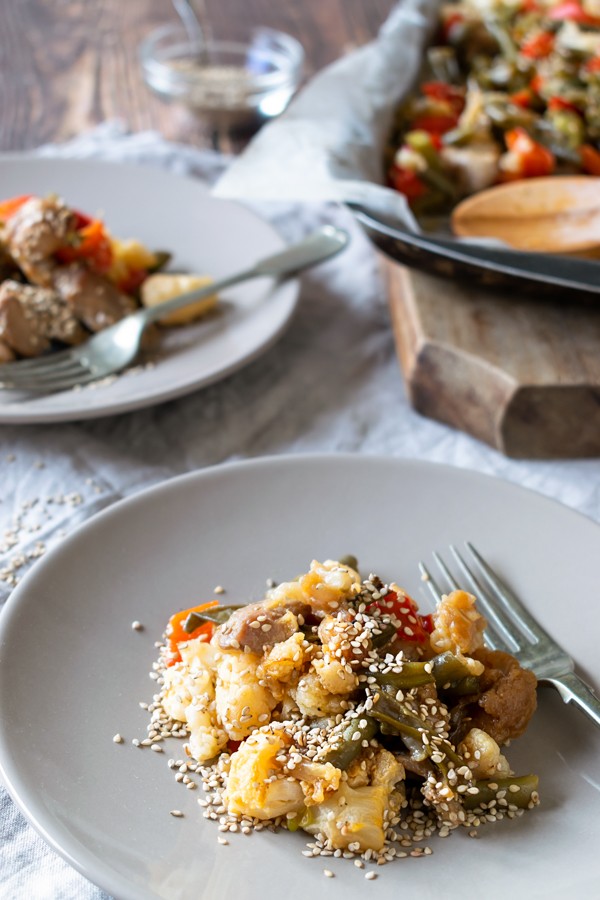 Low Carb One-Pan Chicken Stir-Fry