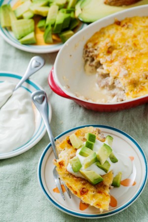 Keto Cheesy Taco Pie