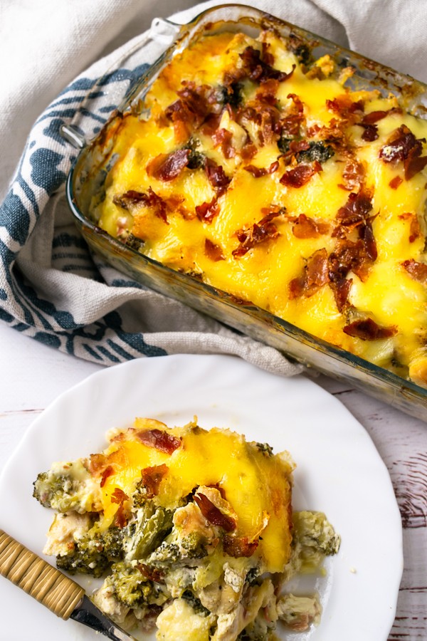 Keto Chicken Bacon Ranch Casserole