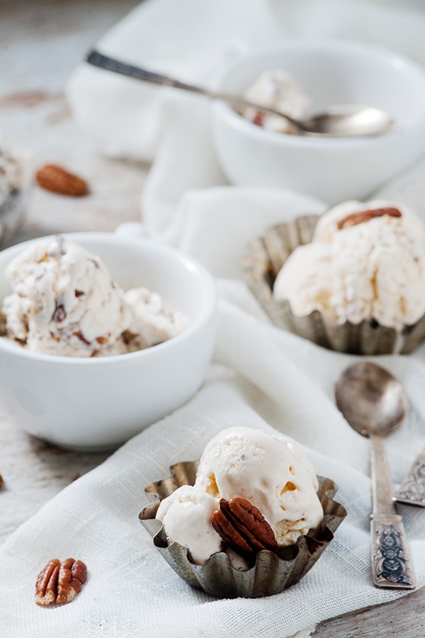 Low Carb Butter Pecan Ice Cream