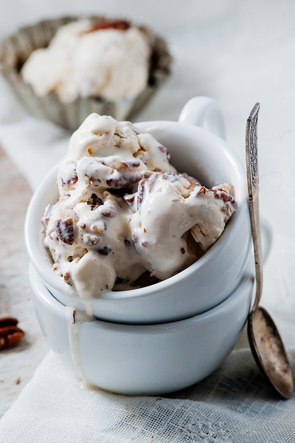 Keto Butter Pecan Ice Cream