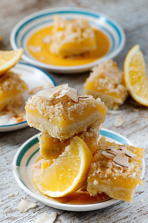 Lemon and Toasted Coconut Squares1