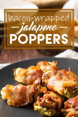 Keto Bacon-Wrapped Jalapeno Poppers