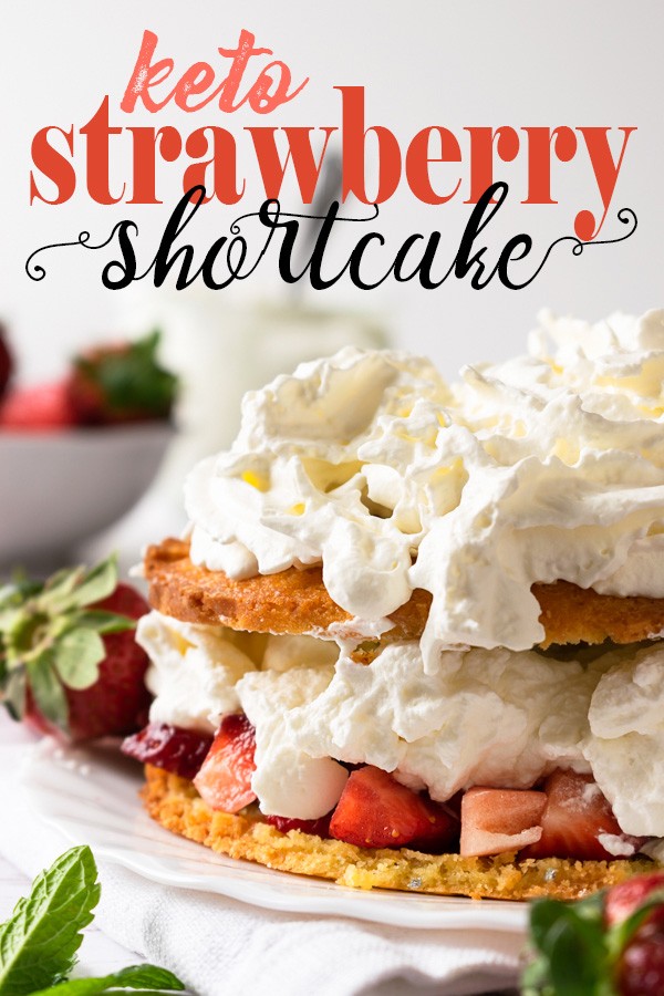 Keto Strawberry Shortcake