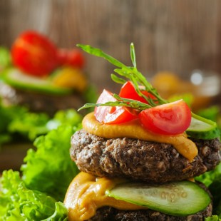 Portobello Beef Burgers