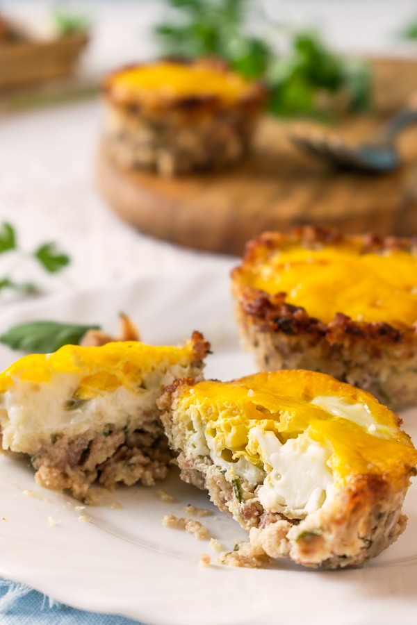 Low Carb Breakfast Hash Egg Cups