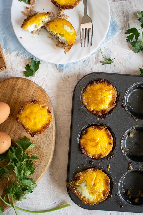 Keto Breakfast Hash Egg Cups