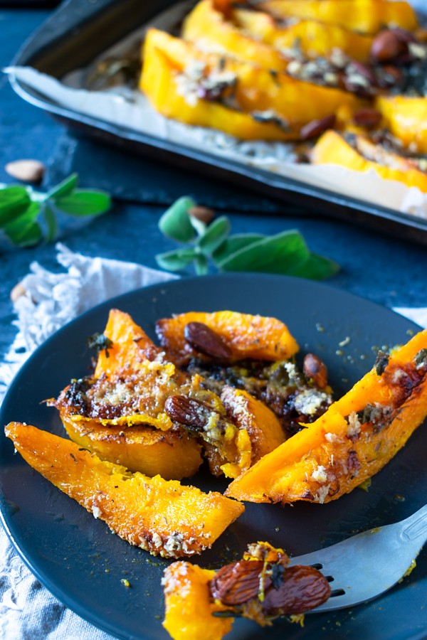 Keto Roasted Pumpkin and Parmesan