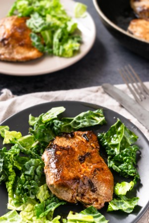 Keto Cinnamon Spice Pork Chops