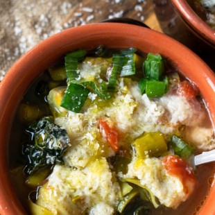 Keto Spring Minestrone Soup