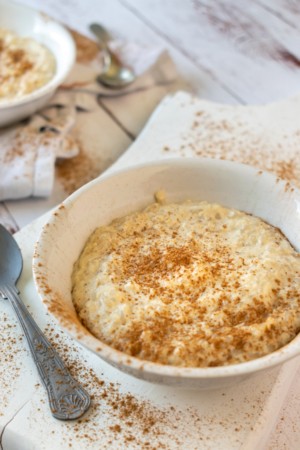 Keto Crockpot Coconut Rice Pudding