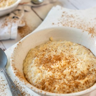 Crockpot Coconut Rice Pudding