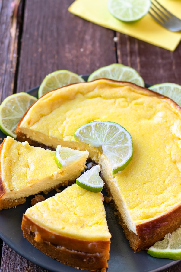 Low Carb Key Lime Cheesecake