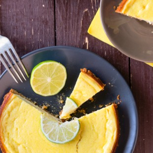 Low Carb Key Lime Cheesecake