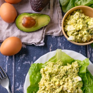 Keto Avocado Egg Salad