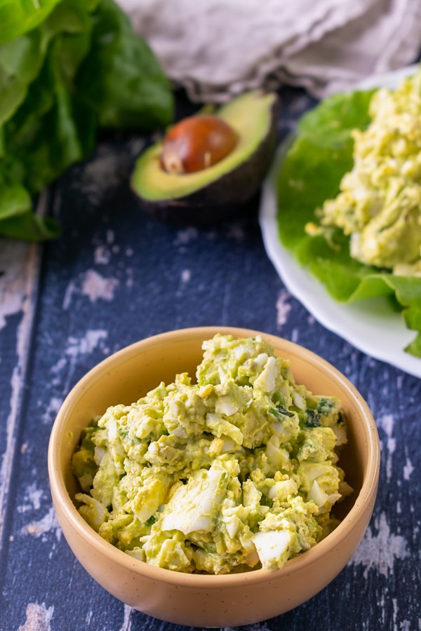 Keto Avocado Egg Salad