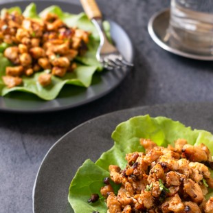 Thai Chicken Lettuce Wraps