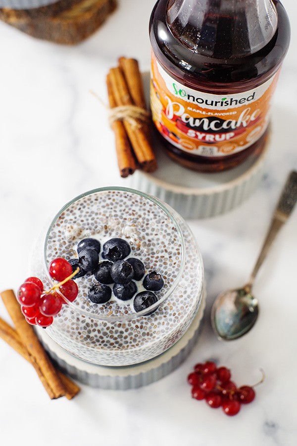 Low Carb Maple Keto Chia Pudding 