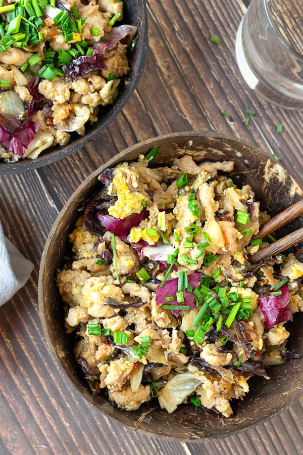 Keto Egg Roll in a Bowl