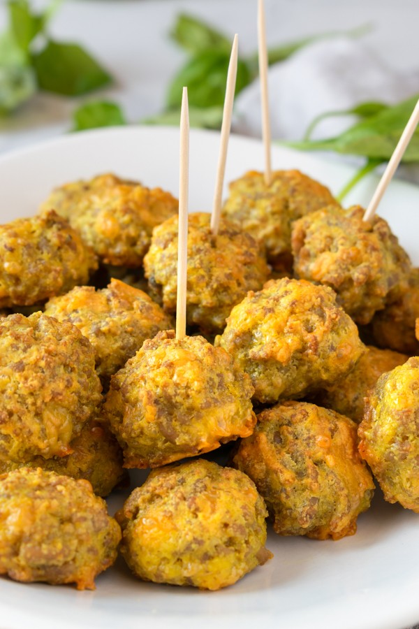 Low Carb Sausage Balls