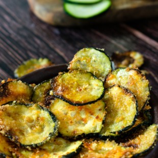 Keto Zucchini chips